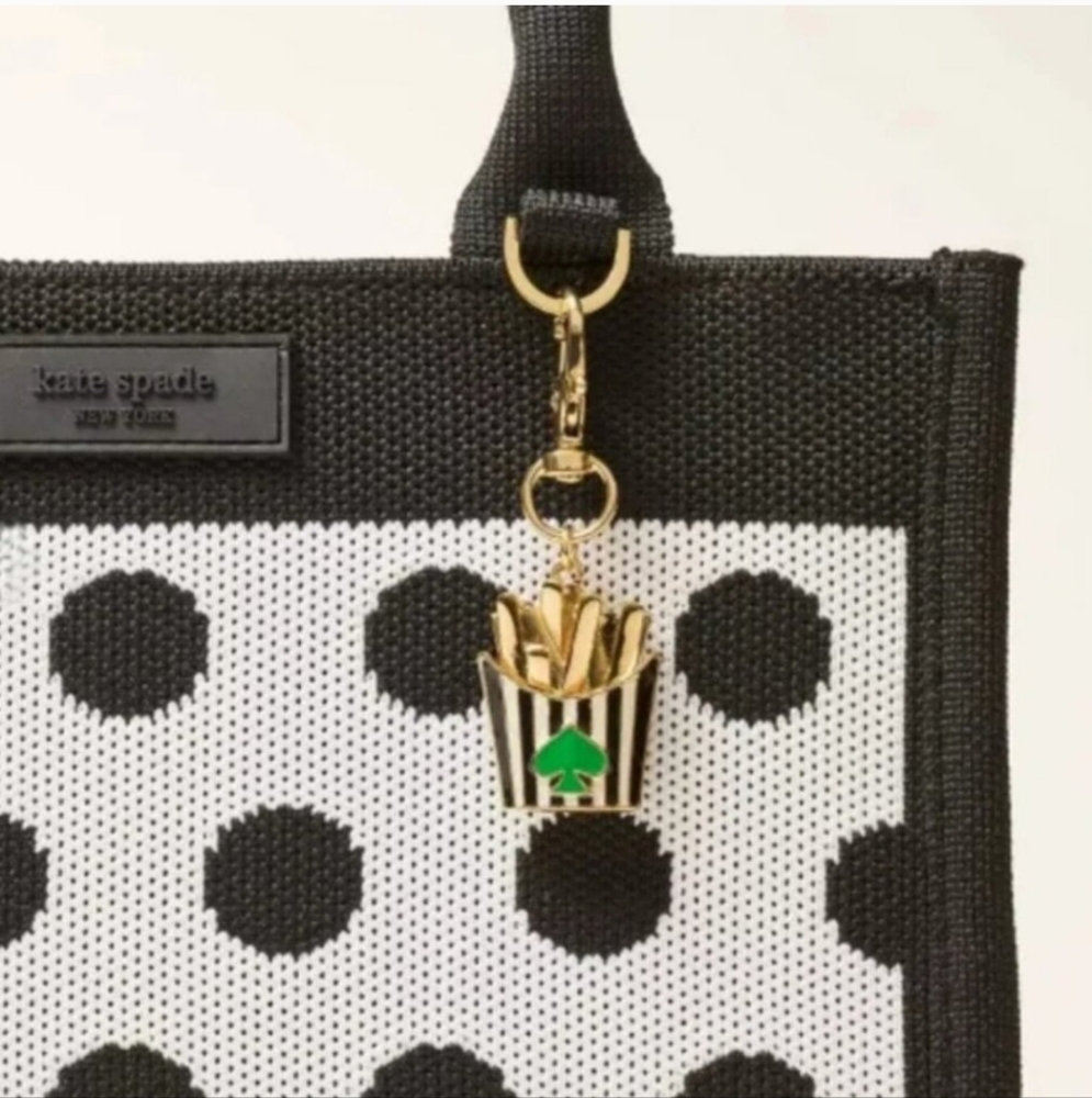 Kate Spade X Target French Fry Bag Charm NWT - Picture 2 of 7